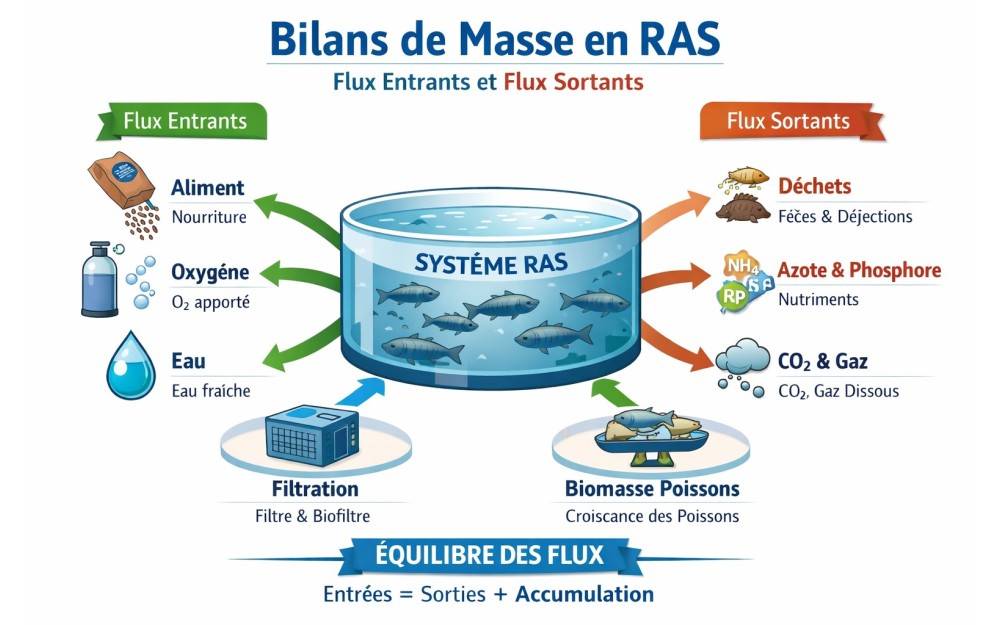 Bilans de masse en RAS : un outil central de conception et de pilotage